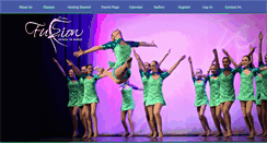 Desktop Screenshot of fuzionschoolofdance.com